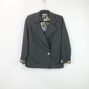 Cabi 6 Womens Black Lux Tux Blazer Jacket